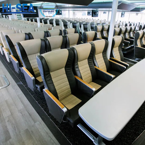 Common materials and craft types for marine passenger chairs